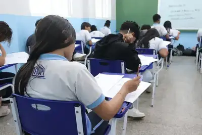 notícia: Governo do Amapá inicia aplicação das provas do Saeb para diagnosticar e fortalecer a educação estadual