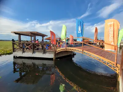 notícia: Governo do Amapá seleciona empreendedores para quiosques gastronômicos no Deck da APA do Curiaú