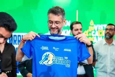 notícia: 'É sobre o respeito e reconhecimento ao papel do trabalhador', diz governador Clécio Luís no lançamento da Corrida do Servidor Público