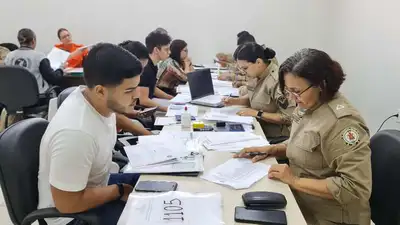 notícia: Governo do Amapá dá continuidade a fase documental do concurso do Corpo de Bombeiros 2022