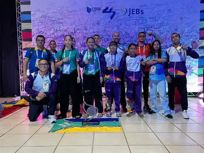 notícia: JEBs 2025: Time Amapá aumenta número de medalhas após conquistas no Wrestling e Karatê