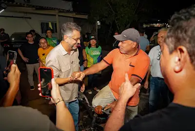 notícia: Com 5 km de pavimentação em ritmo acelerado, governador Clécio Luís destaca mobilidade e segurança para o bairro Açaí, em Macapá