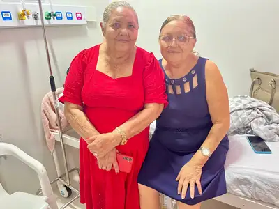 notícia: De férias para o cuidado: Governo do Amapá garante atenção e tratamento para irmãs do Maranhão no Hospital de Emergência
