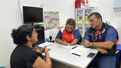 notícia: Projeto Vitória Régia leva atendimentos e capacitação em saúde à comunidade ribeirinha da Ilha de Santana