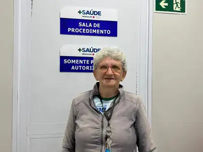 notícia: 'Hoje danço, caminho e não sinto mais dor', diz aposentada ao comemorar melhora com tratamento do +Saúde Vascular, do Governo do Amapá