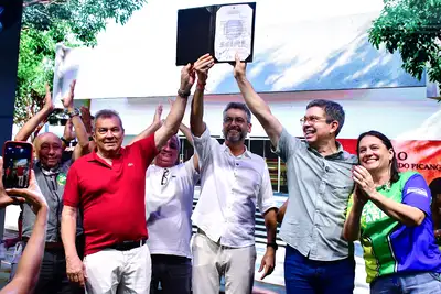 notícia: ‘Parte de um planejamento que valoriza o que já existe’, evidencia Clécio Luís no anúncio da reconstrução do Centro Azevedo Picanço em Macapá