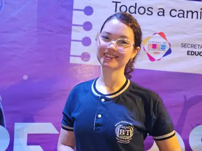 notícia: ‘O aulão está me ajudando a relembrar o básico, e o básico é a base de tudo’, diz aluna sobre importância da revisão no Aulão Show da Central do Enem