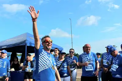 notícia: Com apoio do Governo do Amapá, Circuito Sesc de Corridas reúne 2 mil corredores na fronteira França-Brasil