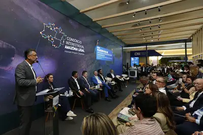notícia: 'Amapá tem autoridade para falar de preservação e buscar desenvolvimento', diz governador Clécio Luís na abertura do HUB Amazônia na CO30
