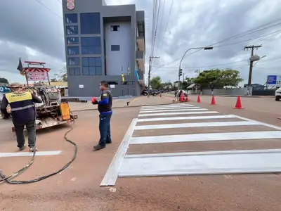 notícia: Governo do Amapá avança com o maior plano de pavimentação urbana do município de Oiapoque