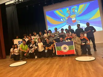 notícia: Com apoio do Governo do Estado, estudantes do Colégio Amapaense vencem etapa estadual da FIRA e avançam para final nacional de robótica