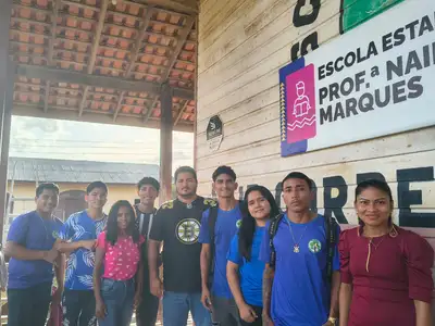 notícia: Estudantes do Bailique se preparam para segundo dia de Enem aplicado no arquipélago