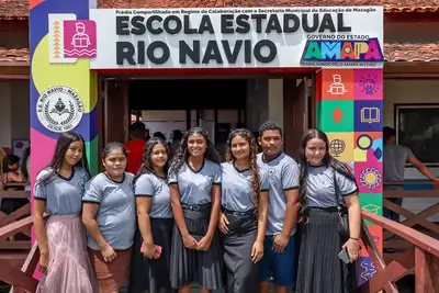 notícia: Investimentos históricos do Governo do Amapá na educação resultam na marca de 33 obras entregues em dois anos e 10 meses