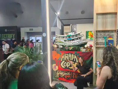 notícia: Com cidadania e inclusão, Super Fácil das Águas emociona visitantes da Zona Verde na COP30