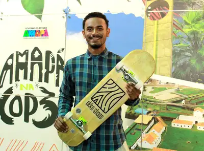 notícia: ‘Está sendo inacreditável vir aqui, com a ajuda do Governo do Amapá, e mostrar minha empresa ao mundo’, diz jovem empreendedor amapaense na COP30