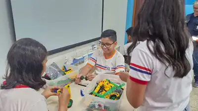 notícia: Investimentos do Governo do Estado em educação tecnológica garantem destaque ao Amapá na robótica educacional
