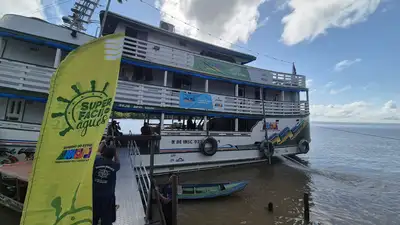 notícia: Super Fácil das Águas leva serviços do SUS à comunidade de Ipixuna Miranda no segundo dia de atendimentos