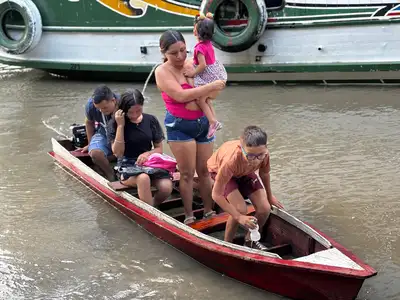 notícia: Super Fácil das Águas encerra 4ª edição com mais de 4,6 mil atendimentos do Governo do Amapá nas comunidades ribeirinhas