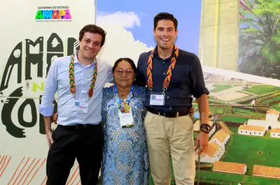 notícia: Amapá protagoniza parceria de negócios sustentáveis na COP30 em Belém (PA)