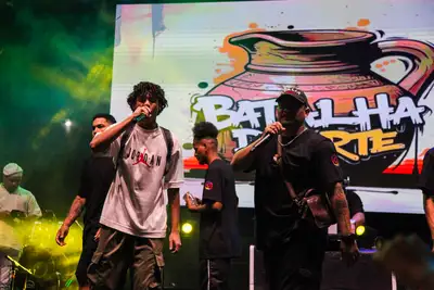 notícia: Batalha de rimas empolga o público durante a programação do 30º Encontro dos Tambores em Macapá