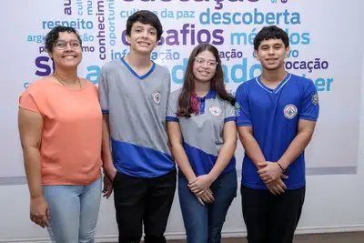 notícia: Estudantes da Escola Estadual José Firmo são classificados para etapa nacional do Desafio Liga Jovem 2025