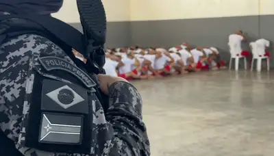 notícia: Governo do Amapá reforça controle prisional com a 9ª fase da Operação Mute 