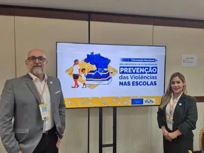 notícia: Governo do Amapá integra capacitação nacional sobre prevenção da violência nas escolas, em Brasília