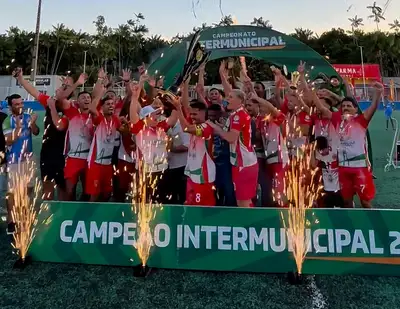 notícia: Com apoio do Governo do Amapá, seleção de Oiapoque conquista título do Campeonato Intermunicipal 2025