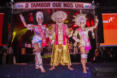 notícia: Escolha da Mais Bela Negra, Belo Negro e Diversidade marca o encerramento do 30º Encontro dos Tambores, apoiado pelo Governo do Amapá