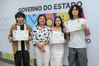 notícia: Amapá conquista destaque nacional na Olimpíada Brasileira de Informática 2025 com estudantes da Escola Gabriel de Almeida Café