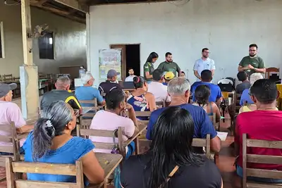 notícia: Agricultores de Calçoene recebem ação do Governo do Amapá e do Projeto Floresta+ que remunera a preservação do meio ambiente