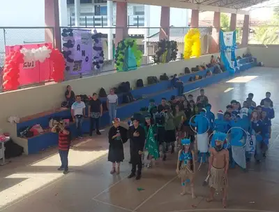 notícia: No Amapá, Jogos Internos da Escola Esther Virgolino promovem integração, esporte e sustentabilidade entre estudantes