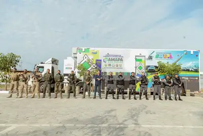 notícia: Governo do Amapá inova na segurança pública com tecnologia avançada em unidade móvel de gestão operacional