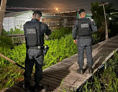notícia: Governo do Amapá destaca resultados da operação 'Raio Audaz' e os 8 anos de atuação do Batalhão de Força Tática
