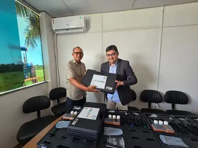 Foto: Divulgação Cristiane Mareco O Rurap apoiou instituições com equipamentos para reforçar as aulas práticas, pesquisas e forma