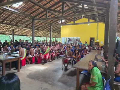 Ações de fortalecimento da agricultura familiar foram apresentadas durante Assembleia das Aldeias Wajãpi