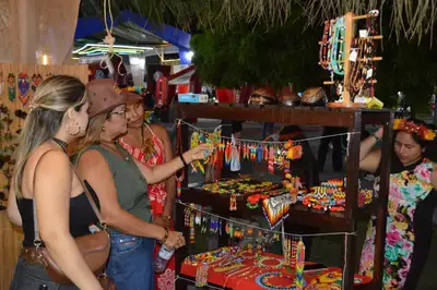 Comercialização de artesanato na 54ª Expofeira
