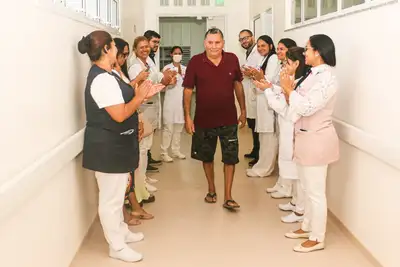 notícia: Pacientes iniciam sessões de radioterapia no Amapá pela primeira vez