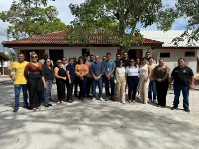 notícia: Servidores do Governo do Amapá acompanham avanço das obras do Parque Tecnológico e da Residência Oficial, com entrega prevista até 2026