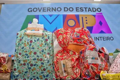 galeria: Entrega de Brinquedos Doados para o Papai Noel dos Correios de todas as Secretarias do Estado para os Correios