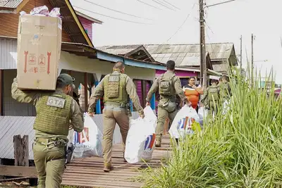 galeria: GTA promove Natal Solidário para Comunidade em Situação de Vulnerabilidade