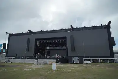 notícia: Palco em LED gigante coloca o Réveillon do Amapá no centro do maior espetáculo visual da Amazônia