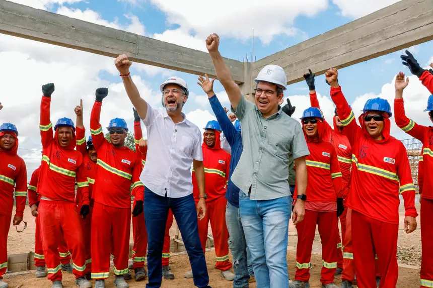 Com obras estruturantes, Governo estimula geração de empregos