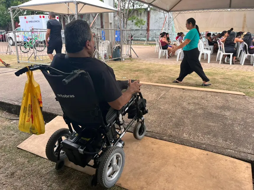 Espaços com acessibilidade ajudam o público que busca atendimento