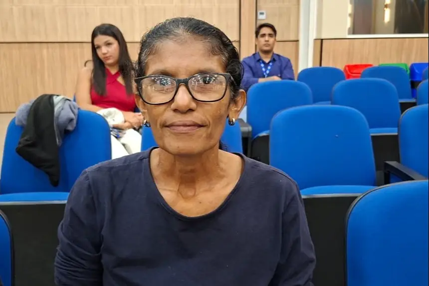 A vendedora de espetinhos, Raimunda Ferreira Bastos, participou do ciclo de capacitações promovido pelo Governo do Estado em parceria com o Sebrae Amapá