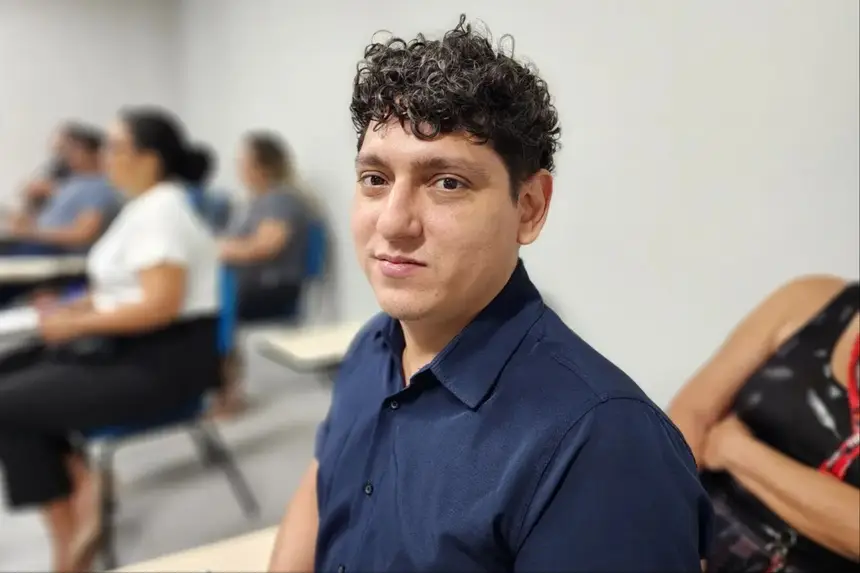 Renato Nascimento, coordenador de Saúde à População LGBTQIAPN+ da Sesa