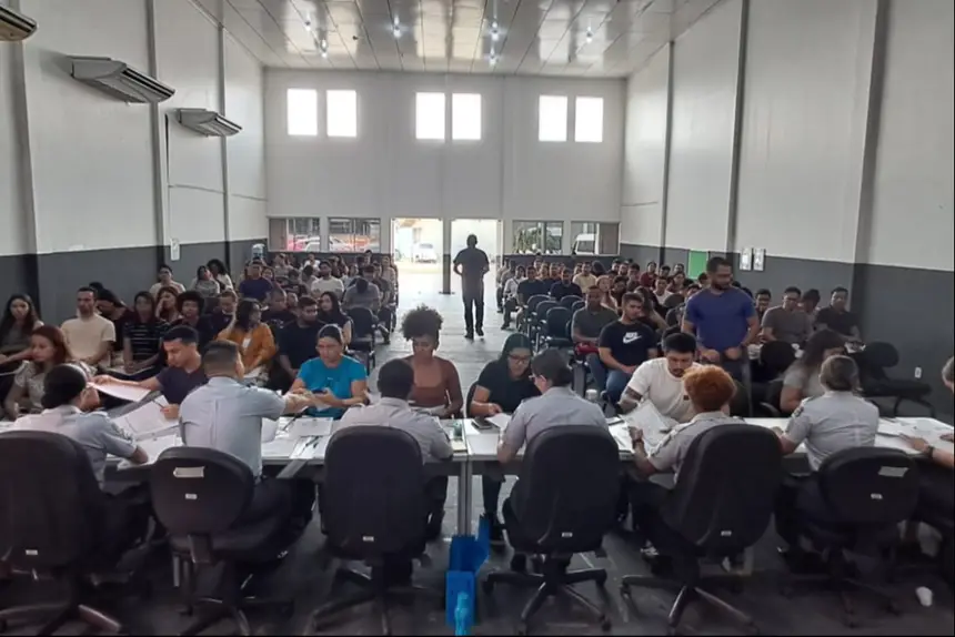 Fase documental reúne 300 candidatos convocados para a quarta turma do concurso da Polícia Militar do Amapá, em mais uma etapa do maior investimento da história da corporação.
