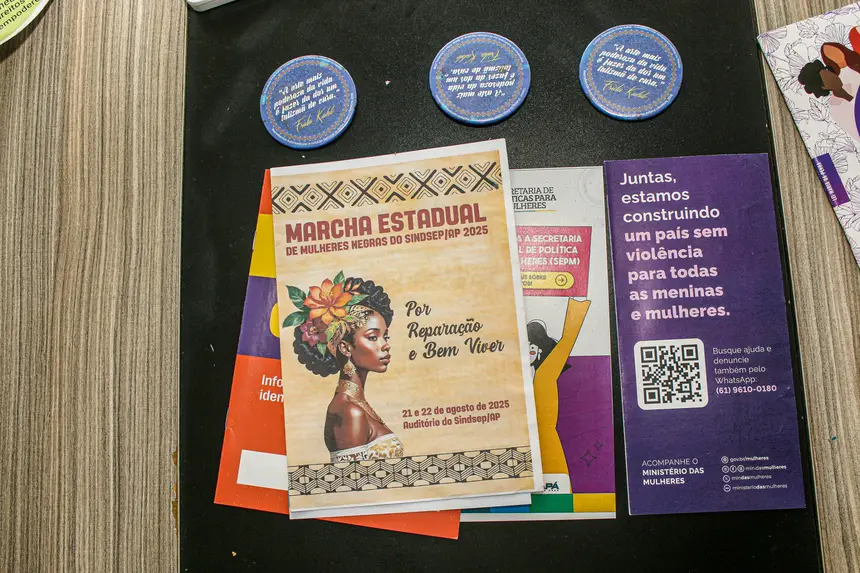 Materiais de campanhas educativas estão disponíveis no escritório