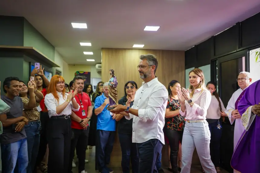 Pelo quarto ano consecutivo, São José é recebido no Palácio do Setentrião