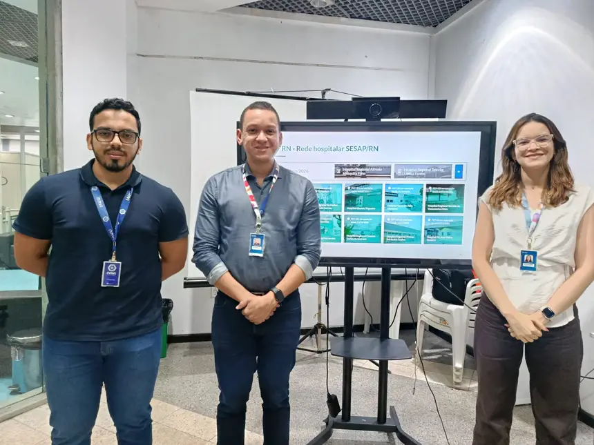 Fernando Lucas, pesquisador e equipe do NAVI/IFRN 